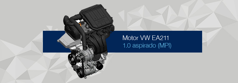 Motor VW EA211 1.0 litro aspirado (MPI)